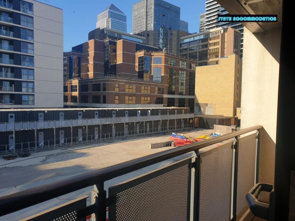 80S Retro 1Bed Studio Serviced Apartment Canary Wharf Perfect For Solo & Couple Travellers London Exteriör bild